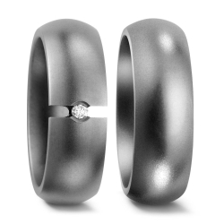 Vielsesringe Titanium