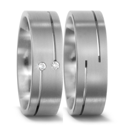 Vielsesringe Titanium