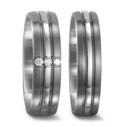 Vielsesringe Titanium