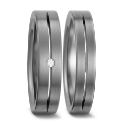 Vielsesringe Titanium