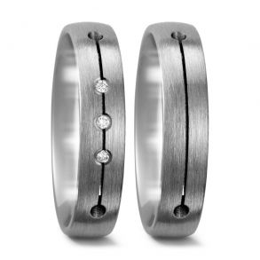 Vielsesringe Titanium