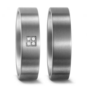 Vielsesringe Titanium