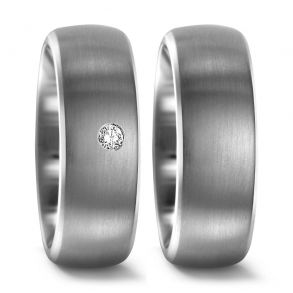 Vielsesringe Titanium