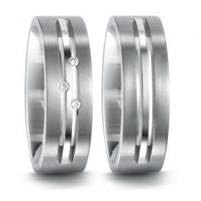 Vielsesringe Titanium