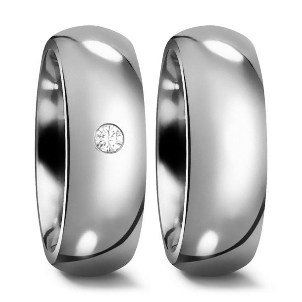 Vielsesringe Titanium