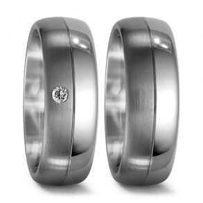 Vielsesringe Titanium