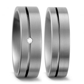 Vielsesringe Titanium