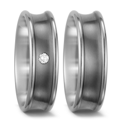 Vielsesringe Titanium