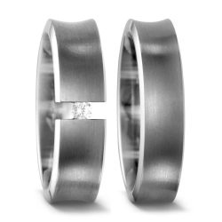 Vielsesringe Titanium