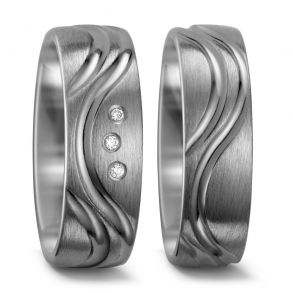 Vielsesringe Titanium