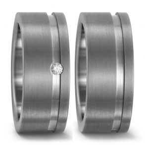 Vielsesringe Titanium