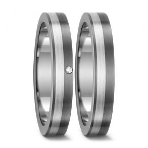 Vielsesringe Titanium