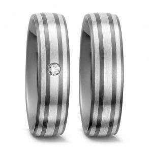 Vielsesringe Titanium