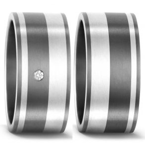 Vielsesringe Titanium