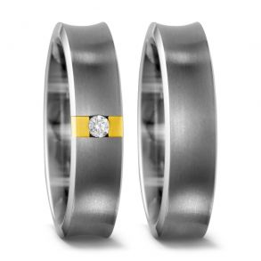 Vielsesringe Titanium